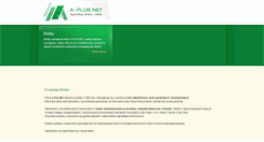 Desktop Screenshot of aplusnet.com.pl